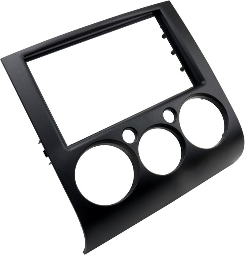 DKMUS Double Din Radio Stereo Bezel for Mitsubishi Galant 2004-2013 Dash Installation Mount Trim Kit (Double Din) - Image 2